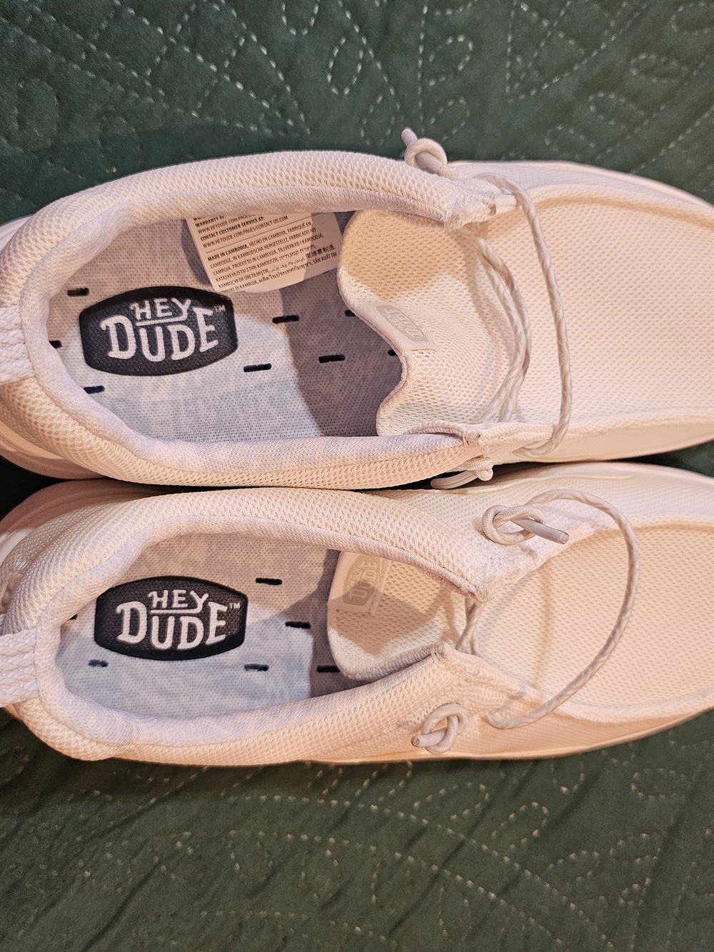 Hey Dude Kids Lightweight Slip-On Shoes in Light Pink